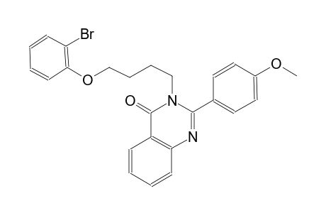 3-[4-(2-bromophenoxy)butyl]-2-(4-methoxyphenyl)-4(3H)-quinazolinone