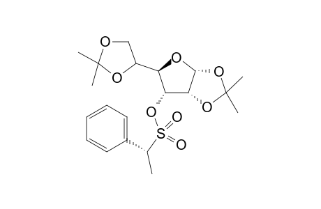 1,2:5,6-Di-O isopropylidene-.alpha.,D-allofuranose-3-O-(R)-1-Phenyl-1-ethanesulfonyl