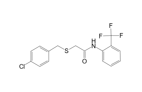 Acetamide, 2-(4-chlorobenzylsulfanyl)-N-(2-trifluoromethylphenyl)-