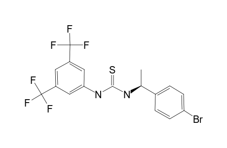 (S)-1-(3,5-Bis(trifluoromethyl)phenyl)-3-(1-(4-bromophenyl)ethyl)thiourea