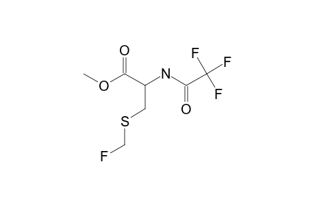 METHYL-N-TRIFLUOROACETYL-3-FLUOROMETHYLTHIO-2-AMINO-PROPANOATE