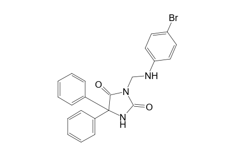 3-[(p-bromoanilino)methyl]-5,5-diphenylhydantoin