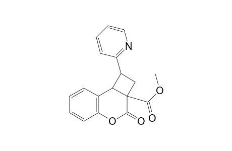 2H-Benzo[b]cyclobuta[d]pyran-2a(3H)-carboxylic acid, 1,8b-dihydro-3-oxo-1-(2-pyridinyl)-, methyl ester