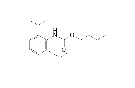 2,6-diisopropylcarbanilic acid, butyl ester