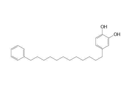 4-(12-phenyldodecyl)benzene-1,2-diol