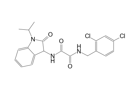 ethanediamide, N~1~-[(2,4-dichlorophenyl)methyl]-N~2~-[2,3-dihydro-1-(1-methylethyl)-2-oxo-1H-indol-3-yl]-