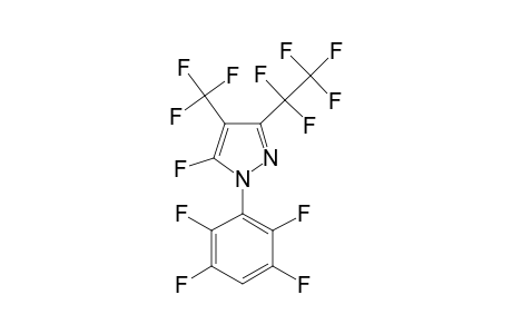 5-FLUORO-3-(PENTAFLUOROETHYL)-1-(2,3,5,6-TETRAFLUOROPHENYL)-4-TRIFLUOROMETHYL-1-H-PYRAZOLE