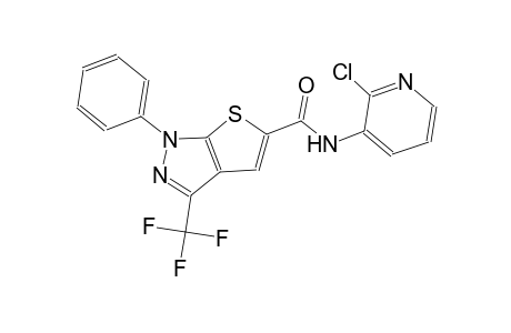 1H-thieno[2,3-c]pyrazole-5-carboxamide, N-(2-chloro-3-pyridinyl)-1-phenyl-3-(trifluoromethyl)-