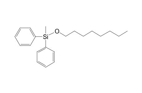 Methyl(octyloxy)diphenylsilane