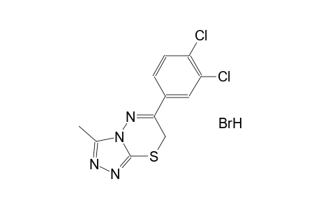 6-(3,4-dichlorophenyl)-3-methyl-7H-[1,2,4]triazolo[3,4-b][1,3,4]thiadiazine hydrobromide
