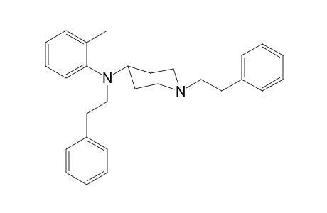 N-2-Methylphenyl-1-(2-phenylethyl)-N-2-phenylethylpiperidin-4-amine