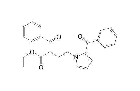 Ethyl 2-benzoyl-4-(2'-benzoylpyrrol-1'-yl)butyrate