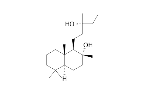 1-Naphthalenepropanol, .alpha.-ethyldecahydro-.alpha.,2,5,5,8a-pentamethyl-, [1R-[1.alpha.(R*),2.beta.,4a.beta.,8a.alpha.]]-