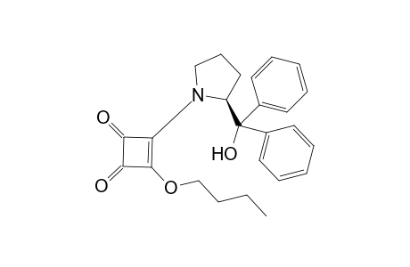 3-Butoxy-4-[(2'S)-2'-(diphenylhydroxymethyl)pyrrolidino]-3-cyclobutene-1,2-dione