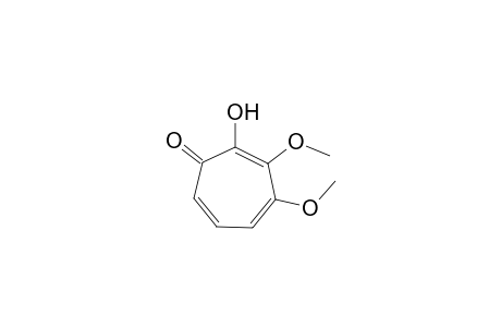 2-Hydroxy-3,4-dimethoxy-1-cyclohepta-2,4,6-trienone