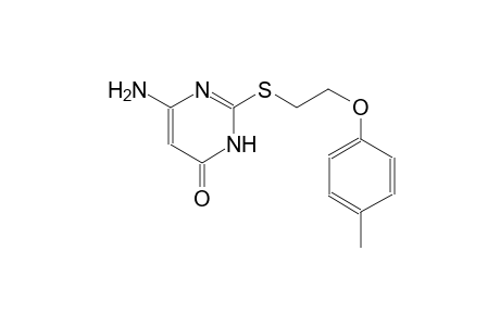 4(3H)-pyrimidinone, 6-amino-2-[[2-(4-methylphenoxy)ethyl]thio]-