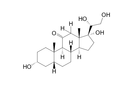 3α,17,20β,21-tetrahydroxy-5β-pregnan-11-one