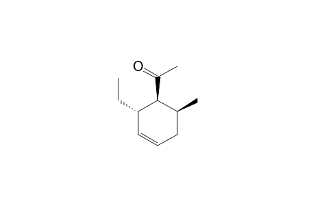 1-(rel-(1S,2S,6S)-2-Ethyl-6-methylcyclohex-3-enyl)ethan-1-one
