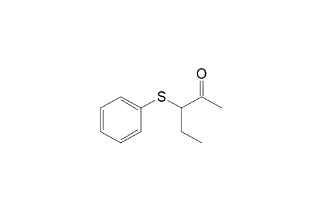 2-Pentanone, 3-(phenylthio)-