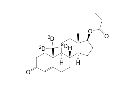 (19,19,19-trideuterio)testosterone-propionate