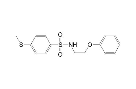 Benzenesulfonamide, 4-methylthio-N-(2-phenoxyethyl)-
