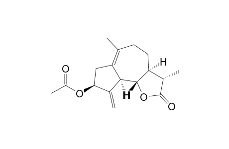 Azuleno[4,5-b]furan-2(3H)-one, 8-(acetyloxy)-3a,4,5,7,8,9,9a,9b-octahydro-3,6-dimethyl-9-methylene-, [3S-(3.alpha.,3a.alpha.,8.beta.,9a.alpha.,9b.beta.)]-