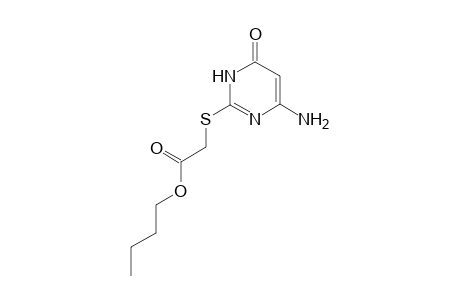 Butyl 2-[(4-amino-6-oxo-1H-pyrimidin-2-yl)sulfanyl]acetate