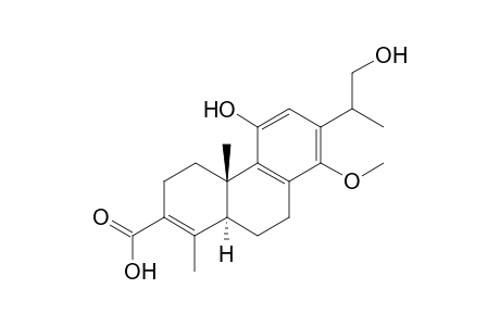 (4aS,10aS)-3,4,4a,9,10,10a-Hexahydro-5-hydroxy-7-(2'-hydroxy-1'-methylethyl)-8-methoxy-1,4a-dimethylphenanthrene-2-carboxylic acid