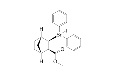 (1R,2R,3R,4S)-3-[iodo(diphenyl)stannyl]-2-bicyclo[2.2.1]heptanecarboxylic acid methyl ester