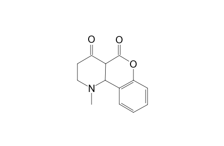 1-Methylhexahydropyridino[5,6-c]benzopyran-4,5-dione