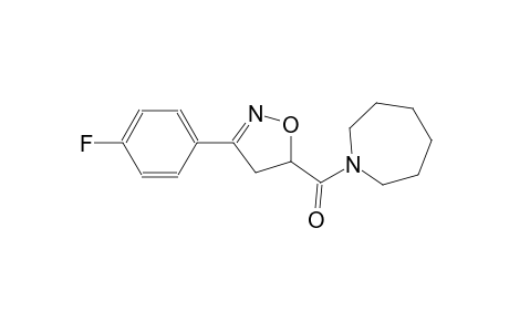 1H-azepine, 1-[[3-(4-fluorophenyl)-4,5-dihydro-5-isoxazolyl]carbonyl]hexahydro-