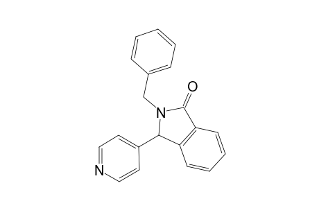2-Benzyl-3-(pyridin-4-yl)isoindolin-1-one