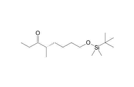 (S)-8-(tert-Butyldimethylsiloxy)-4-methyloctan-3-one