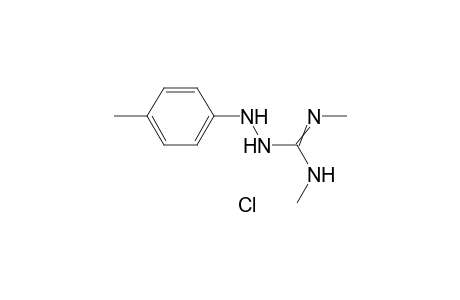N,N'-Dimethyl-2-(4-methylphenyl)hydrazinecarboximidamide hydrochloride