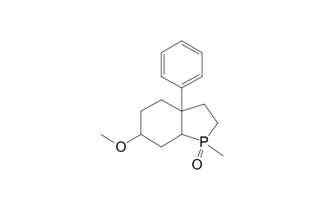 6-METHOXY-1-METHYL-3A-PHENYL-OCTAHYDROPHOSPHINDOLE-1-OXIDE,ISOMER-#1
