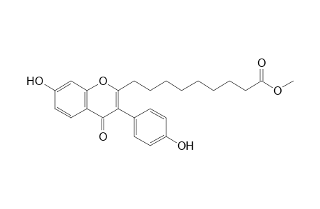 9-[7-hydroxy-3-(4-hydroxyphenyl)-4-keto-chromen-2-yl]pelargonic acid methyl ester
