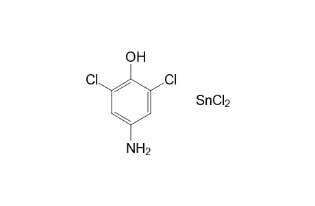 4-amino-2,6-dichlorophenol, compound with tin chloride