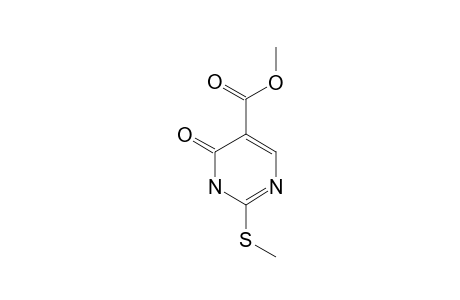 5-METHOXYCARBONYL-2-METHYLSULFANYLPYRIMIDIN-4(3H)-ONE