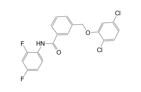 3-[(2,5-dichlorophenoxy)methyl]-N-(2,4-difluorophenyl)benzamide