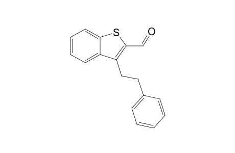 3-(2-phenylethyl)-1-benzothiophene-2-carbaldehyde