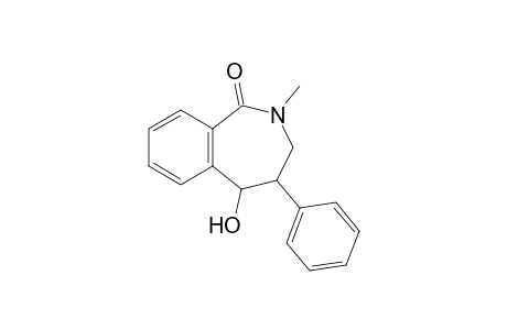 6,7-dihydro-5-hydroxy-1-methyl-6-phenyl-3,4-benzazepin-2(5H)-one