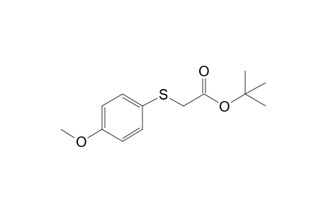 2-[(4-methoxyphenyl)thio]acetic acid tert-butyl ester
