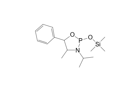 N-isopropyl-4-methyl-5-phenyl-2-trimethylsiloxy-1,3,2-oxataphospholane