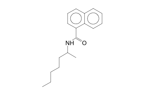 1-Naphthalenecarboxamide, N-(2-heptyl)-