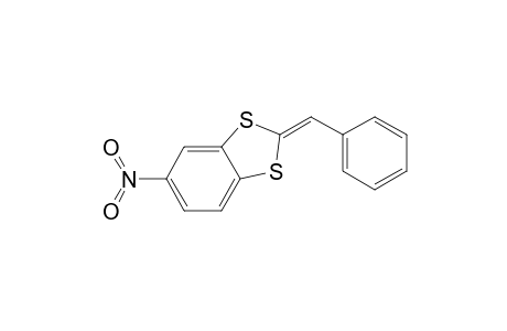 1,3-Benzodithiole, 5-nitro-2-(phenylmethylene)-