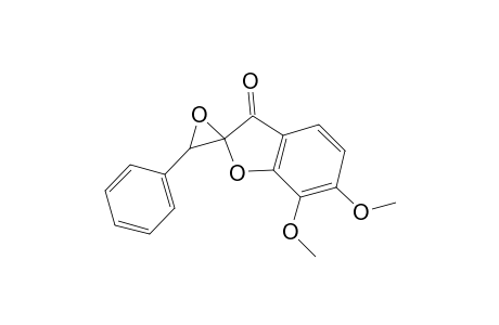 Spiro[benzofuran-2(3H),2'-oxiran]-3-one, 6,7-dimethoxy-3'-phenyl-