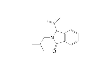 2-(2-Methylpropyl)-3-prop-1-en-2-yl-3H-isoindol-1-one