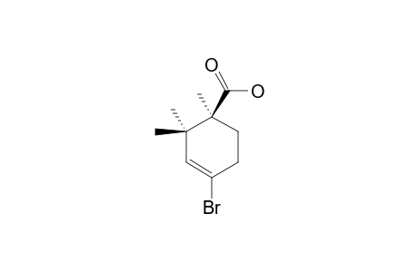 4-BrOMO-CAMPHORENIC-ACID;(1R)-4-BrOMO-1,2,2-TRIMETHYLCYClOHEXE-3-ENE-1-CARBOXYLIC-ACID