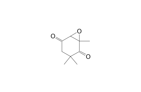 1,3,3-trimethyl-7-oxabicyclo[4.1.0]heptane-2,5-dione