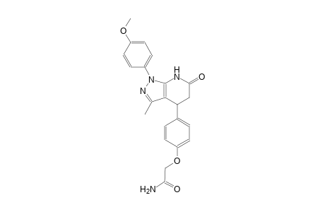 acetamide, 2-[4-[4,5,6,7-tetrahydro-1-(4-methoxyphenyl)-3-methyl-6-oxo-1H-pyrazolo[3,4-b]pyridin-4-yl]phenoxy]-